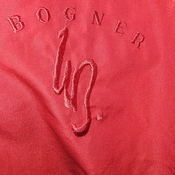 Bogner Women's Red Utility Jacket - Picture 3 of 5